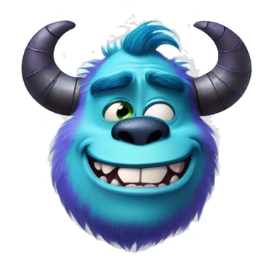 Disney monsters ink sulley sticker