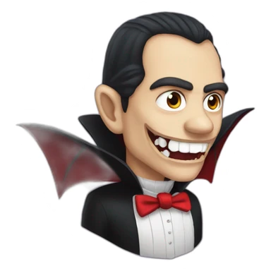 Noteeth dracula sticker