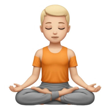 meditation sticker