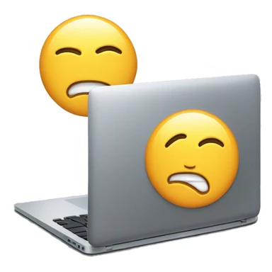 mac book and mirror sticker