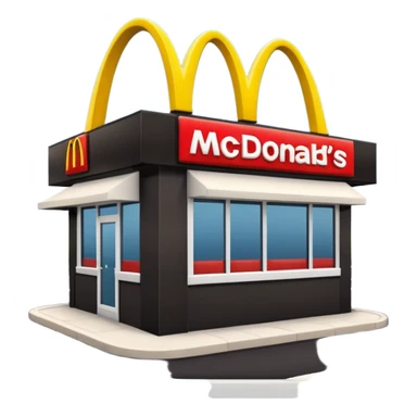 mcdonald sticker