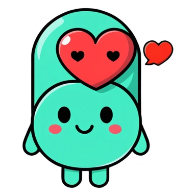 Love thoughts  sticker