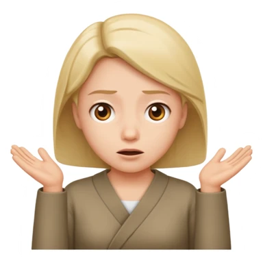 Make someone shruging sticker