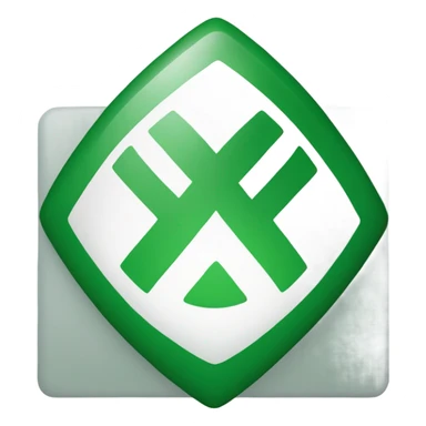 Microsoft Excel logo sticker