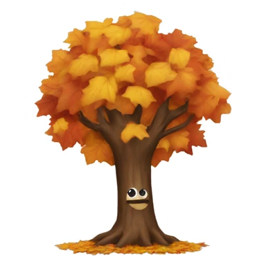 Autumn sticker