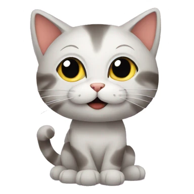 Kitty song halloween sticker