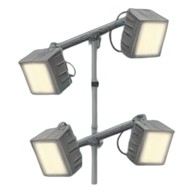 stage floodlights sticker