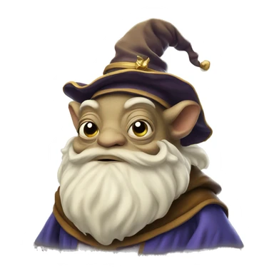 Wise wizard toad sticker