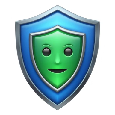 generate cyber shield emoji and different  hack symbols sticker