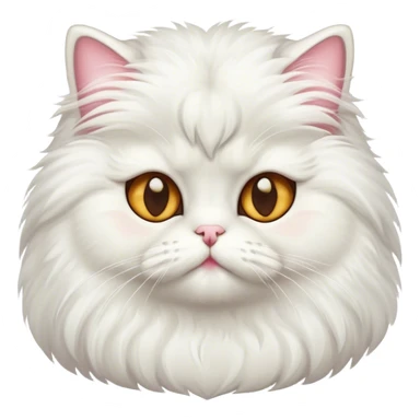 Persian cat send love sticker