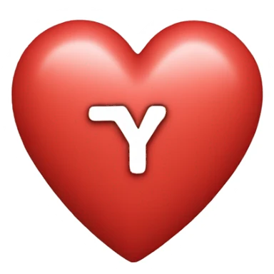 the letters “TY” in a heart sticker