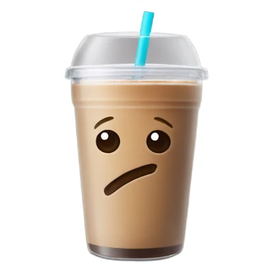 Iced coffee in Simple Modern tumbler sticker