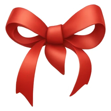 red bow sticker