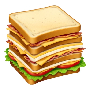 Club sandwich  sticker
