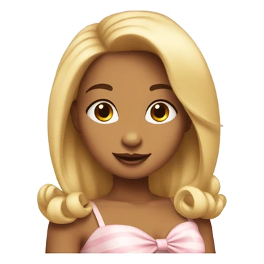 Coquette bunny sticker