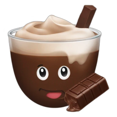 Bebida de Chocolate tierna sticker