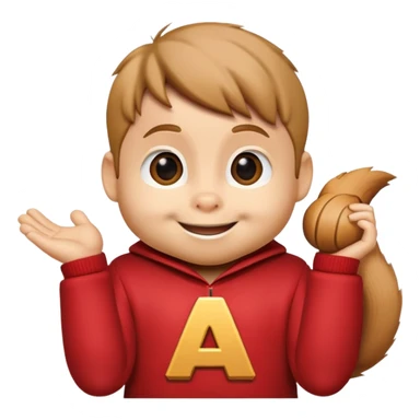 Alvin and the chipmunks emoji  sticker