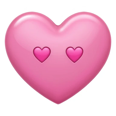 Pink heart with three digits 777 inside sticker