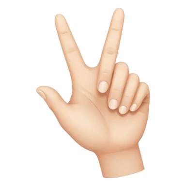 Loser hand l emoji sticker