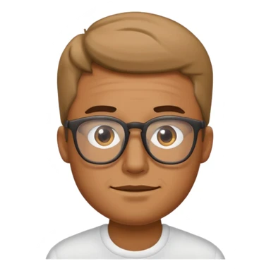 A tan guy with glasses and big gyatt sticker