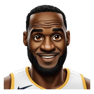 Lebron james with sun sticker