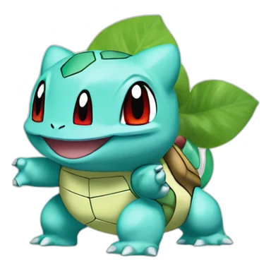 create a new pokemon mixtape Bulbasaur and Squirtle sticker