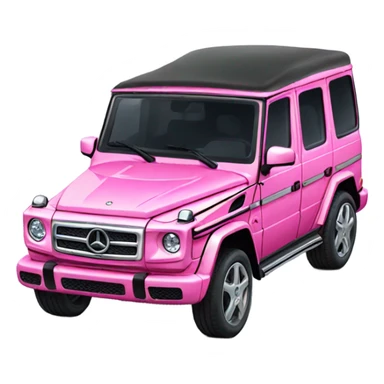 pink g wagon sticker
