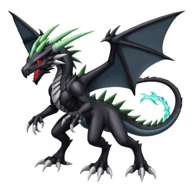 Kyurem-Zekrom-Darkrai-Scyther-fusion  sticker