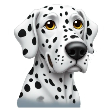 dalmation sticker