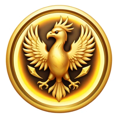 imperial phoenix rune sticker