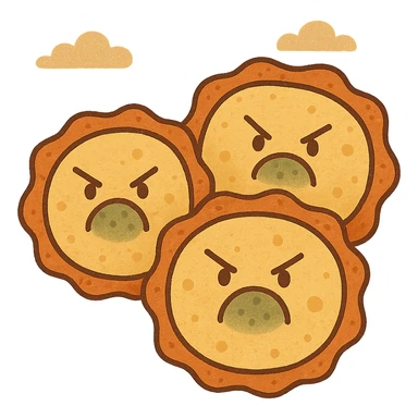 Angry armored cells sticker