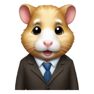Hamster stock trader sticker