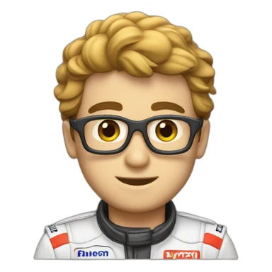 Pilote de formule 1 sticker