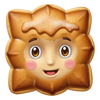 kurtoskalacs típicas dessert sticker