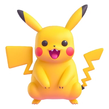 creepy Pikachu sticker