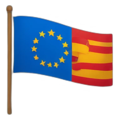 Comunidad valenciana flag sticker
