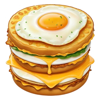 hashbrown breakfast sandwich sticker