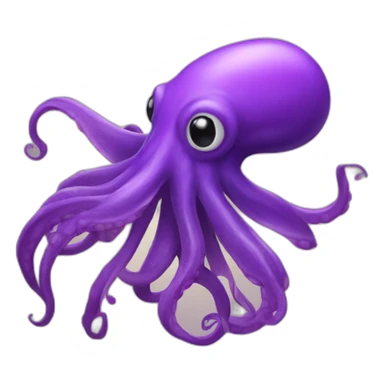 purple-squid sticker