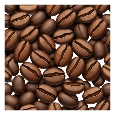 Coffee beans sticker