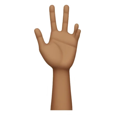 Make a hand with a “L” shape  sticker