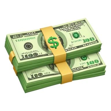 Dolares verde sticker