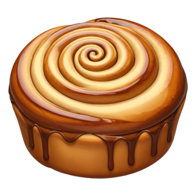 Cinnamon bun sticker