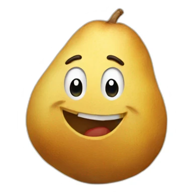 Patata riendo sticker