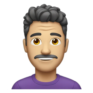 glitched guy sticker