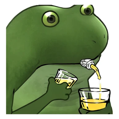 Alcohol shots sticker