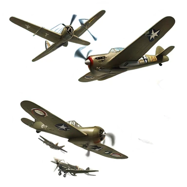 World War 2 Dogfight sticker