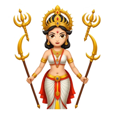 Ma Durga sticker