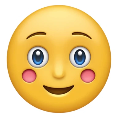 Crie um emoji da letra A na cor amarelo dentro de um círculo azul sticker