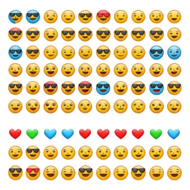 Emojis passend für tiktok sticker
