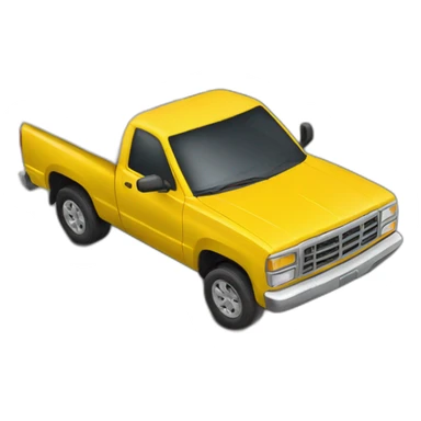 yellow pick up point sticker